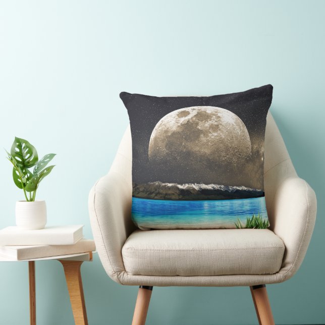Moon And Beach Cushion (Chair)