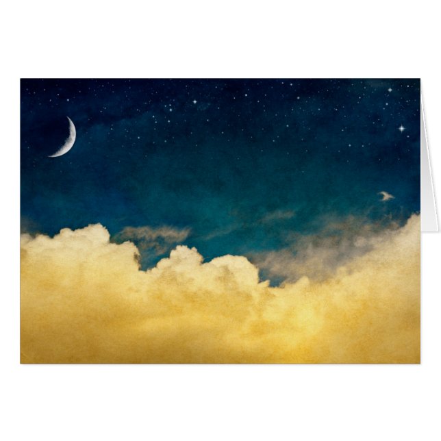 Moon And Cloudscape (Front Horizontal)
