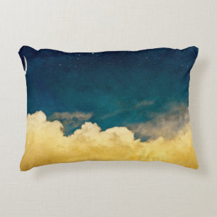 Moon And Cloudscape Decorative Cushion
