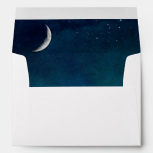 Moon And Cloudscape Envelopes