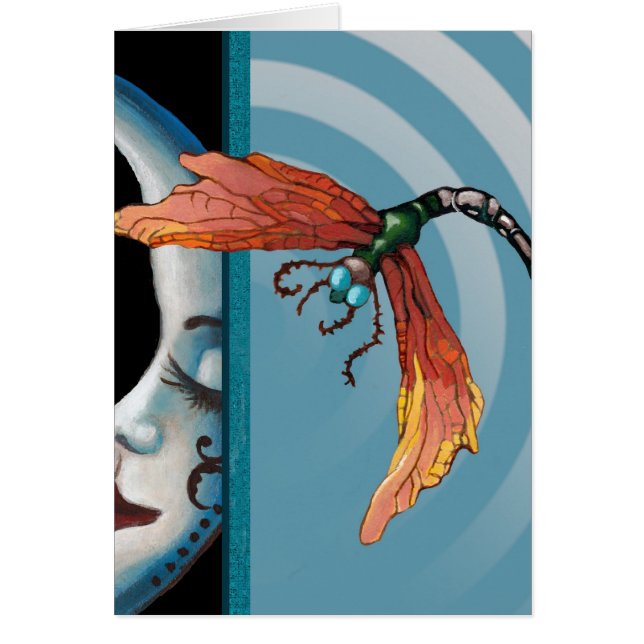 Moon and dragonfly (Front)