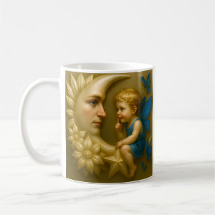 Moon and Fairy Whispers Coffee Mug
