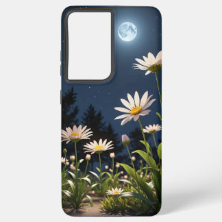 MOON AND FLOWER SAMSUNG GALAXY CASE