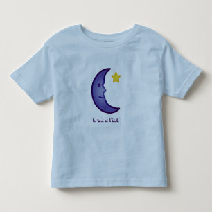 Moon and Star Toddler T-Shirt
