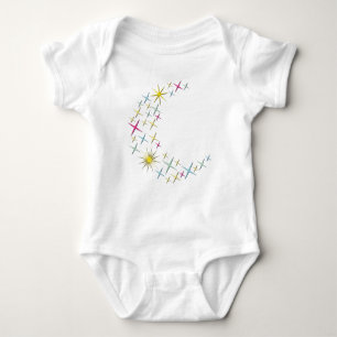 Moon and Stars Baby Bodysuit