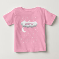 moon and stars baby T-Shirt