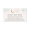 Moon and Stars Books for Baby insert card