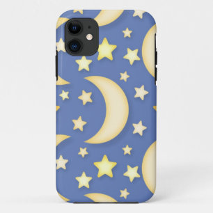 Moon and Stars iPhone 11 Case