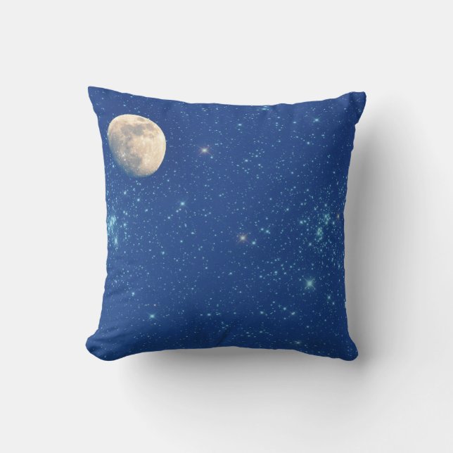Moon and Stars Cushion (Front)