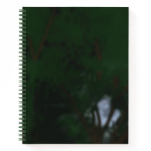 Moon And Trees Spiral Notebook