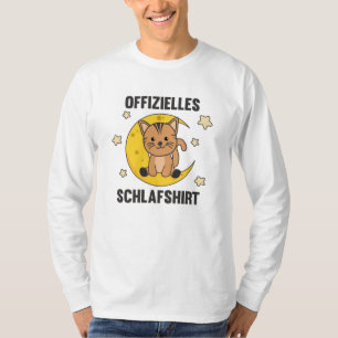 Moon Animal Cat Official Sleep Shirt Cats