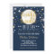 Moon Baby Shower Twinkle Little Star Navy Gold