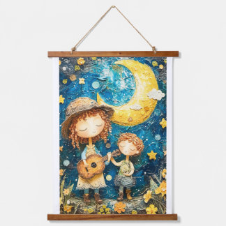 moon back hanging tapestry