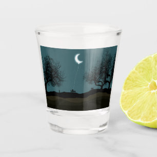Moon Balloon Shot Glass