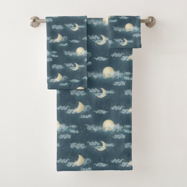Moon Bath Towel Set (Insitu)