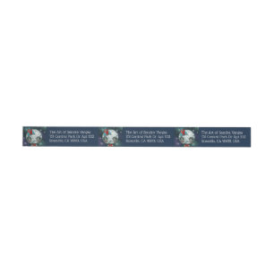 Moon Boy Wraparound Address Labels