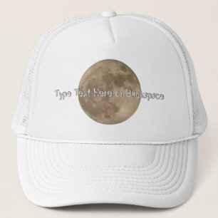 Moon Cap Personalised Full Moon Hats Trucker Caps