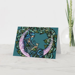 Moon Cat Goddesss MoonChild Cats                   Card