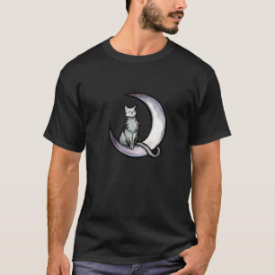 Moon Cat moonchild kitty 3 T-Shirt