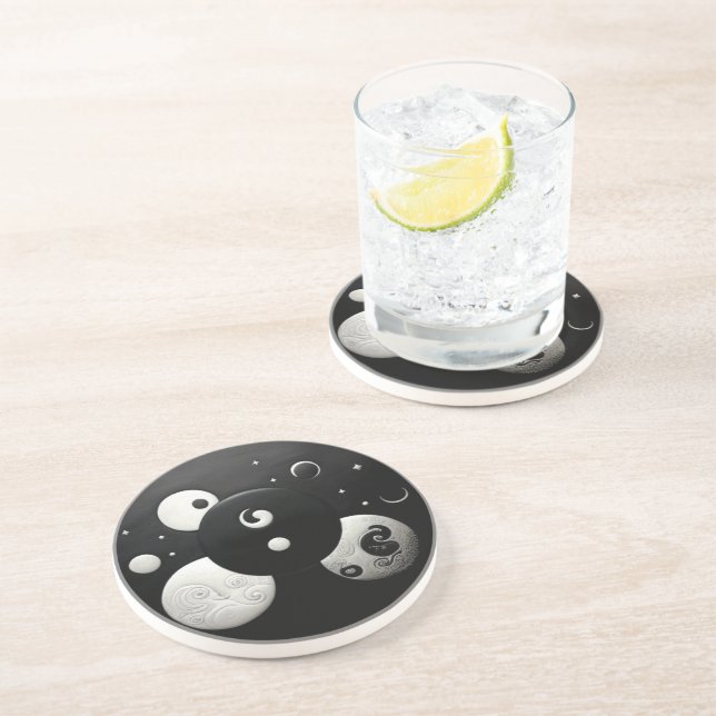 Moon Celestial Night Coaster (Side)