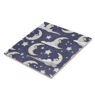 Moon Ceramic Tile