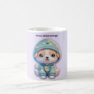 Moon Child Energy Dog Mug