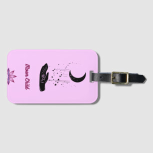 Moon Child Luggage Tag