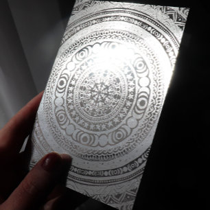 Moon Child Mandala Triple Moon Witch Foil Card