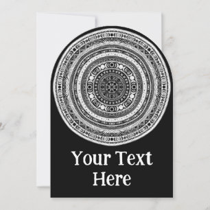 Moon Child Mandala Triple Moon Witch Invitation