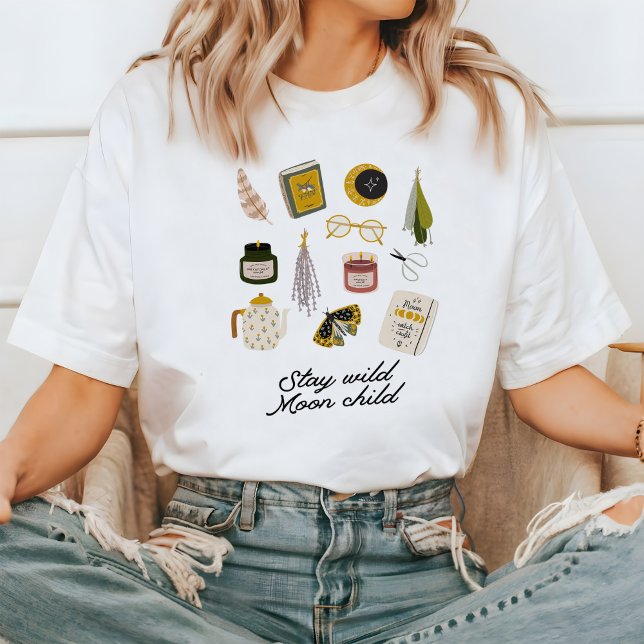 Moon Child Vibes  T-Shirt (Creator Uploaded)