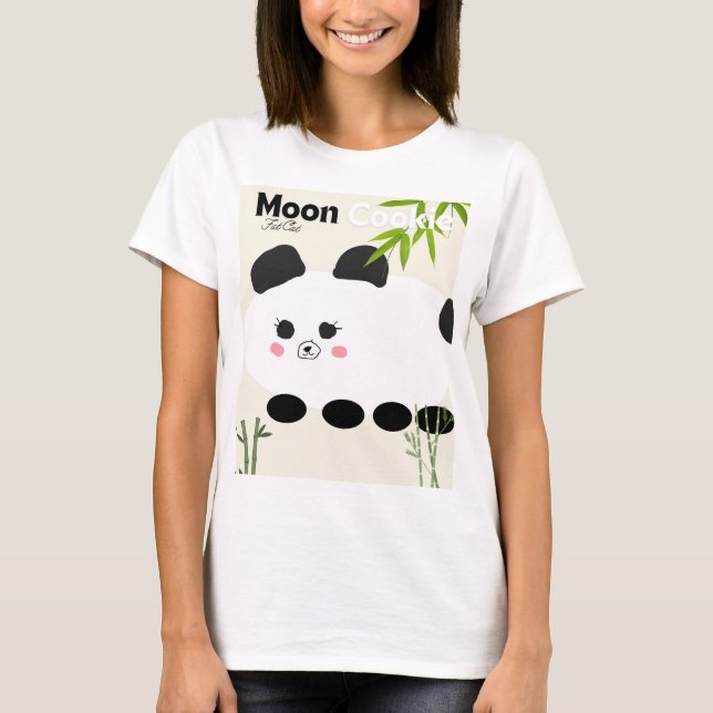Moon cookie fat cat shirt (Front)
