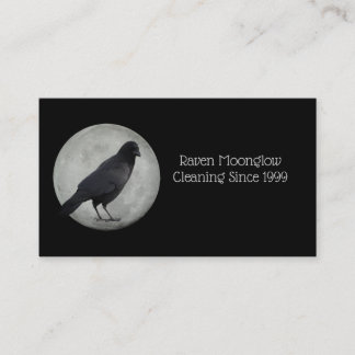 Moon Crow Standard, 3.5" x 2.0" Business Card