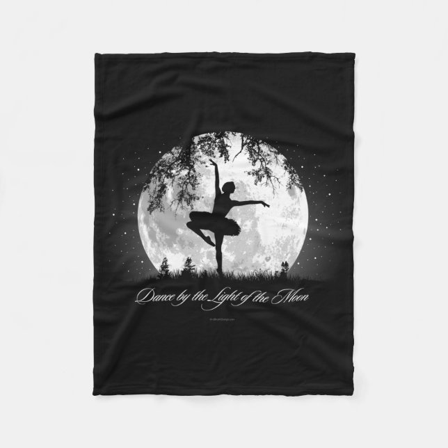 Moon Dance Fleece Blanket (Front)