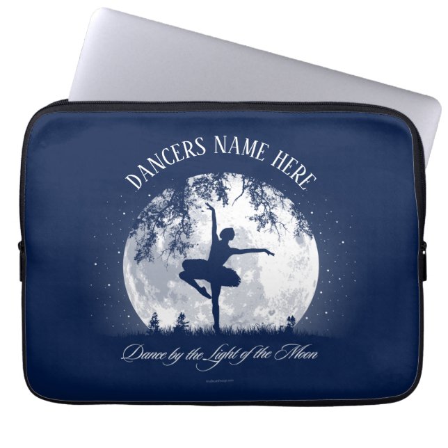 Moon Dance Laptop Sleeve (Front)