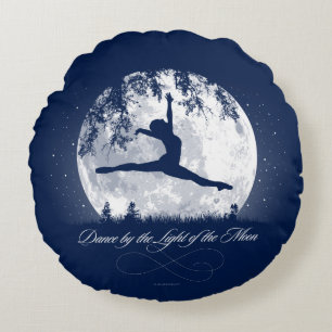 Moon Dance Round Pillow