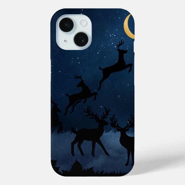 Moon deer Case-Mate iPhone case (Back)