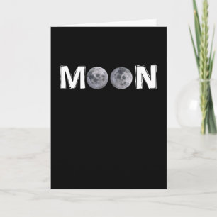 Moon Design with 2 moon instead of double "O" Card