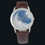 Moon Diary Watch<br><div class="desc">A quiet night captured in paper and light. Calm,  reflective,  and emotionally deep.</div>