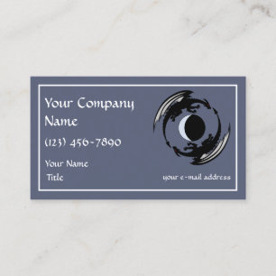 Moon Dragons Fantasy Design Business Card