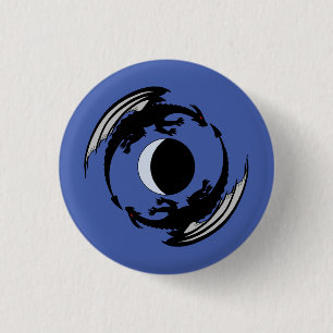 Moon Dragons Fantasy Design Button