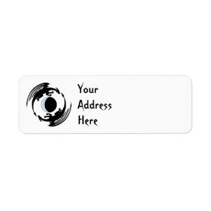 Moon Dragons Return Address Label