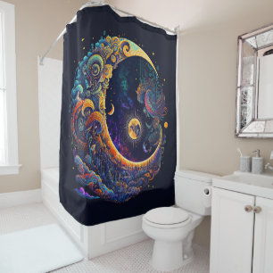 Moon Dreams Shower Curtain