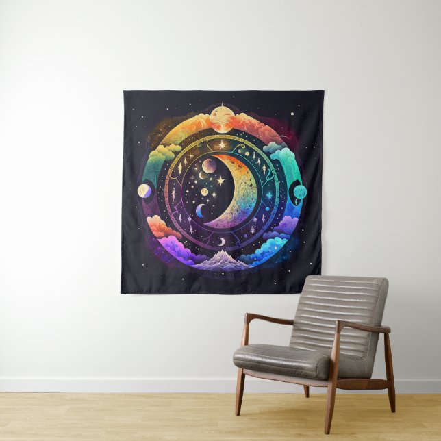 Moon Dreams Tapestry (In Situ)