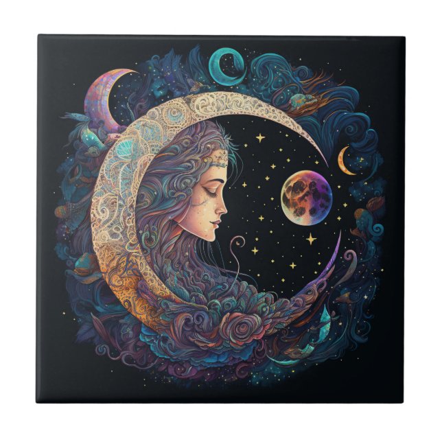 Moon Dreams Tile (Front)