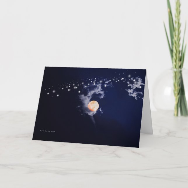 “Moon Dust #1” Thank You Card (Front)