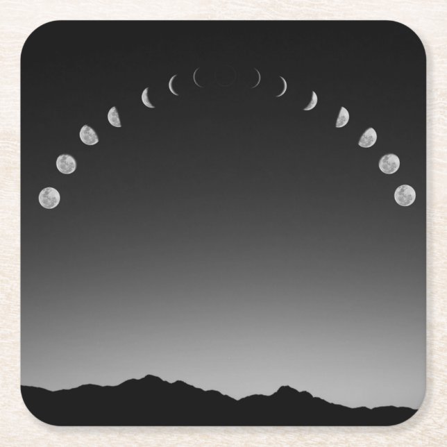 Moon eclipse coasters  (Front)