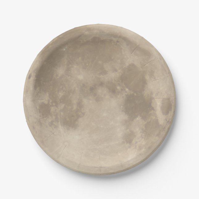 Moon Eclipses 2015 #2. Paper Plate (Front)