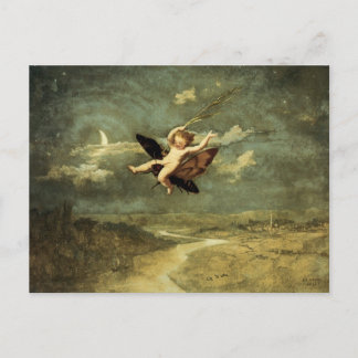 "Moon Fairies II" by John Naish Postcard