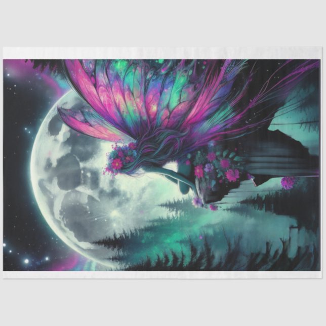 Moon Fairy Aurora Tissue Paper (Front)