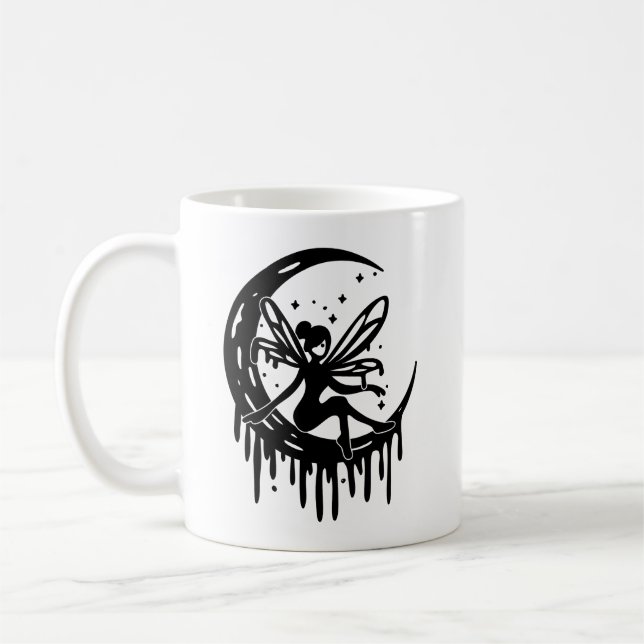 Moon Fairy Coffee Mug (Left)